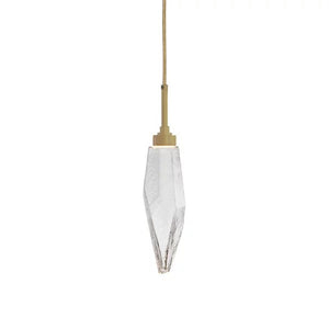 Rock Crystal Pendant Light