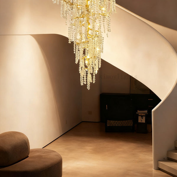 Shiro Noda Crystal Tree Branch Chandelier 95