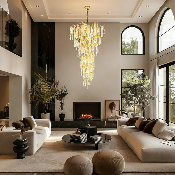 Shiro Noda Crystal Tree Branch Chandelier 95