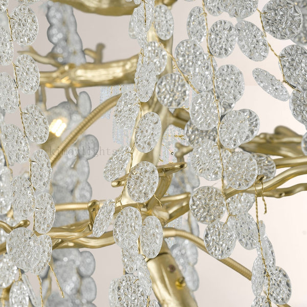 Shiro Noda Crystal Tree Branch Chandelier 95