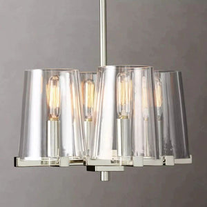 Pauille Glass 4-Lights Bedroom Pendant