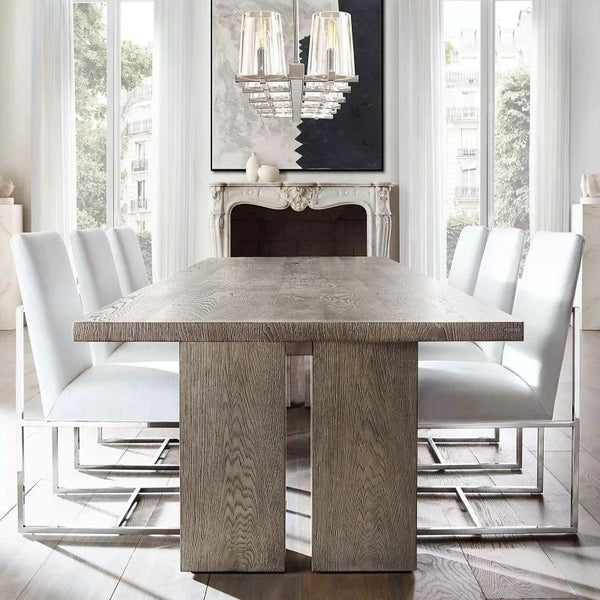 Pauille Glass Linear Chandelier 60"