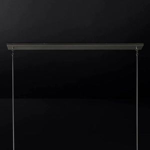 Pauille Glass Linear Chandelier 60"