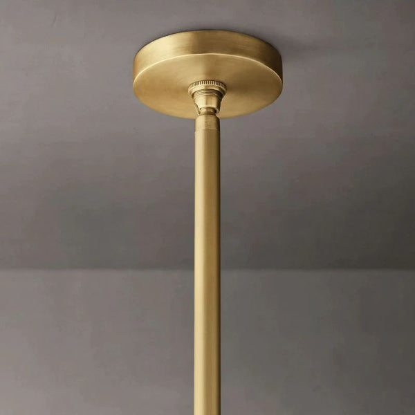 Pauille Glass Round Chandelier 48"