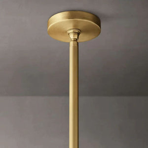 Pauille Glass Round Chandelier 60"