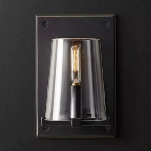 Pauille Glass Bedroom Wall Sconce