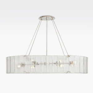 Willamette Oval Crystal Chandelier 48"