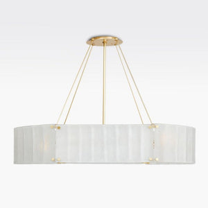 Willamette Oval Crystal Chandelier 48"