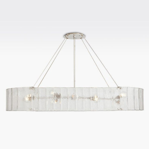 Willamette Oval Crystal Chandelier 60"