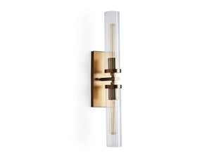 Andreas 2-Light Glass Wall Sconce