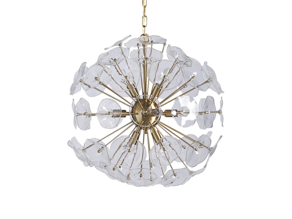 Lili Glass Round Chandelier