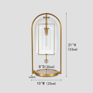 Fulcry Vintage Glass Table Lamp