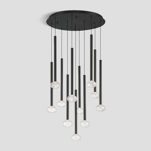 Leslie Crystal Chandelier /Pendant Light For Living Room Dinning Room