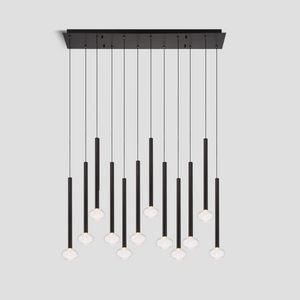 Leslie Crystal Chandelier /Pendant Light For Living Room Dinning Room