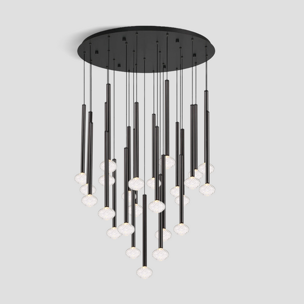 Leslie Crystal Chandelier /Pendant Light For Living Room Dinning Room