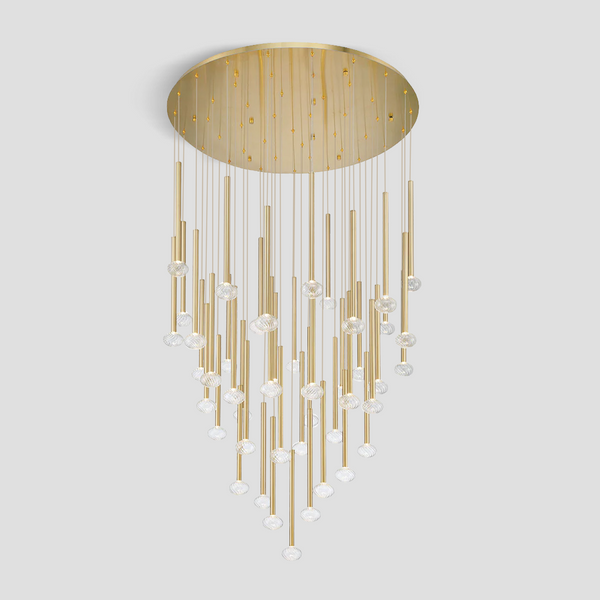 Leslie Crystal Chandelier /Pendant Light For Living Room Dinning Room