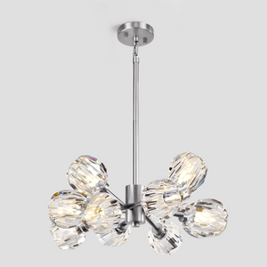 Kristina Clear Glass Chandelier
