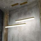 Alabaster Simple Linear Kitchen Island Chandelier - kimoylights