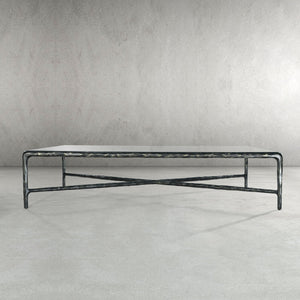 Thaddeus Square Glass Coffee Table