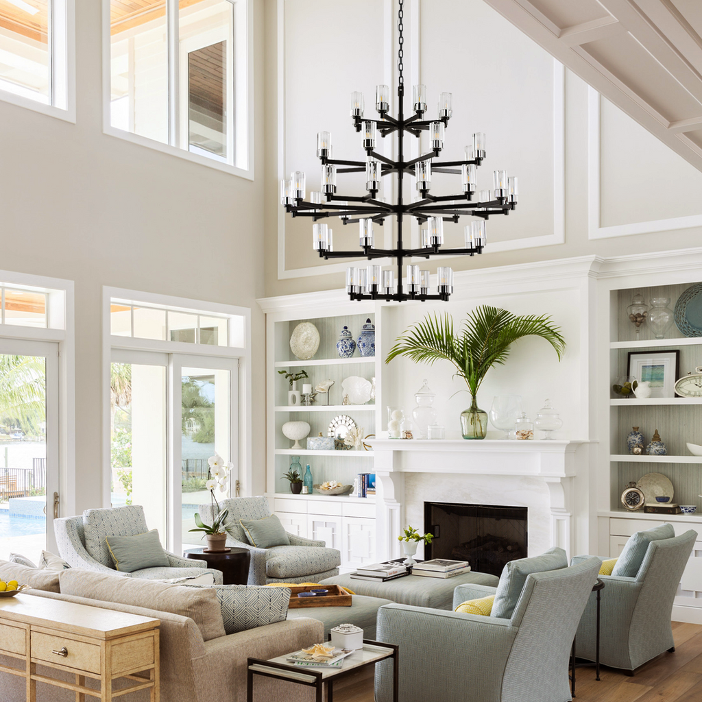 Niko Wine-glass Large Crystal Chandelier