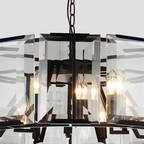 Kiko Crystal Round Chandelier 24"