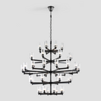 Niko Wine-glass Large Crystal Chandelier