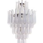 Murano Chandelier – Drop – 85 glasses – Transparent