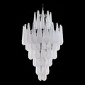 Murano Chandelier – Drop – 85 glasses – Transparent