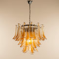 Murano Chandelier – 53 petals – Amber