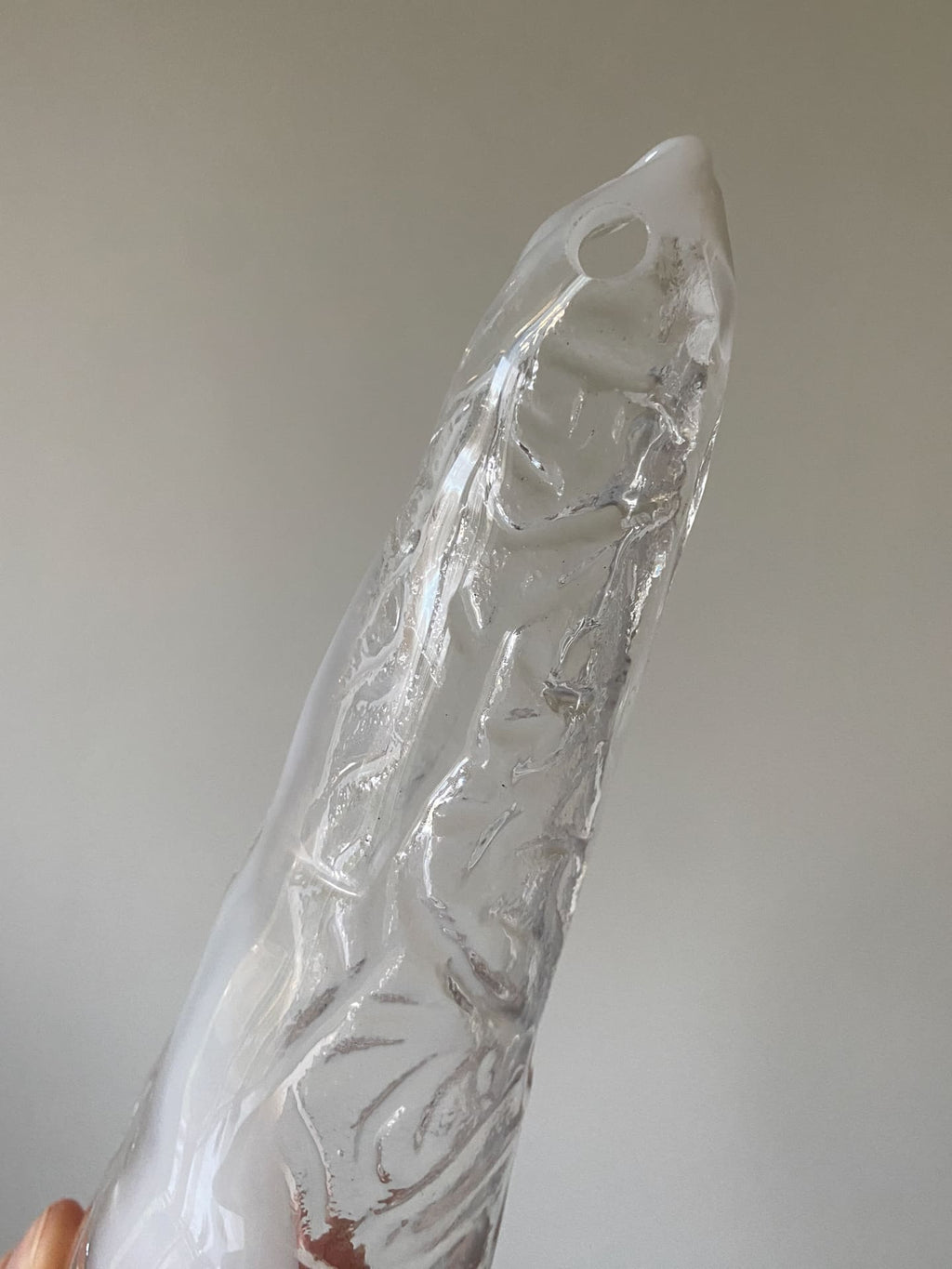 Murano Wall light Petals Drops Transparent/White