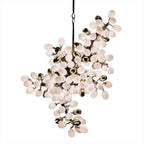 Pretty Grape Hanging Branch Chandelier Over kitchen Island - kimoylights