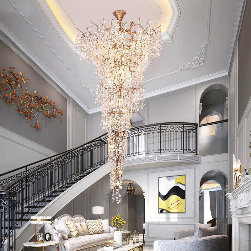 Monroe Two-tier Large Branch Chandelier - Kimoylights