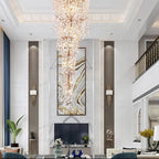 Monroe Two-tier Large Branch Chandelier -Kimoylights