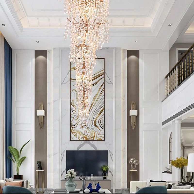 Monroe Two-tier Large Branch Chandelier -Kimoylights