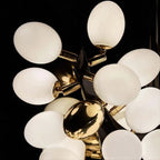 Pretty Grape Hanging Branch Chandelier Over kitchen Island -kimoylights