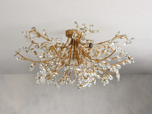 Fiore Crystal Flush Mount