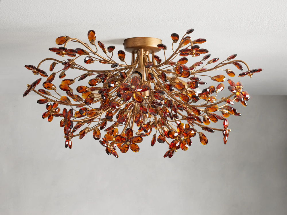 Fiore Crystal Flush Mount