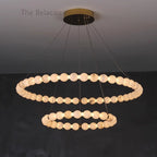Alabaster Veritas Chandelier - thebelacan