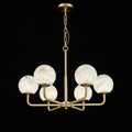 Alabaster Celestia Chandelier - kimoylights