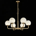 Alabaster Celestia Chandelier - kimoylights