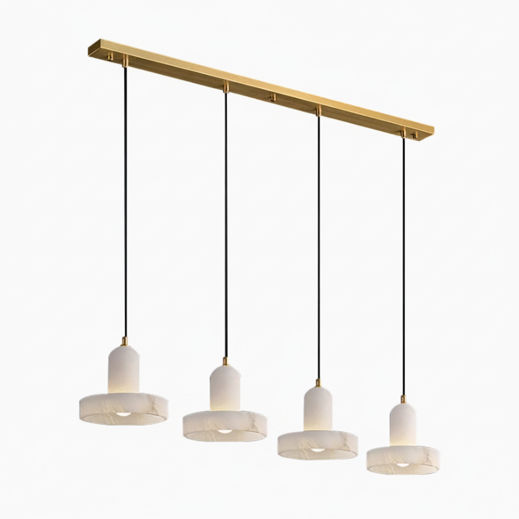 Alabaster Roshy Chandelier - thebelacan