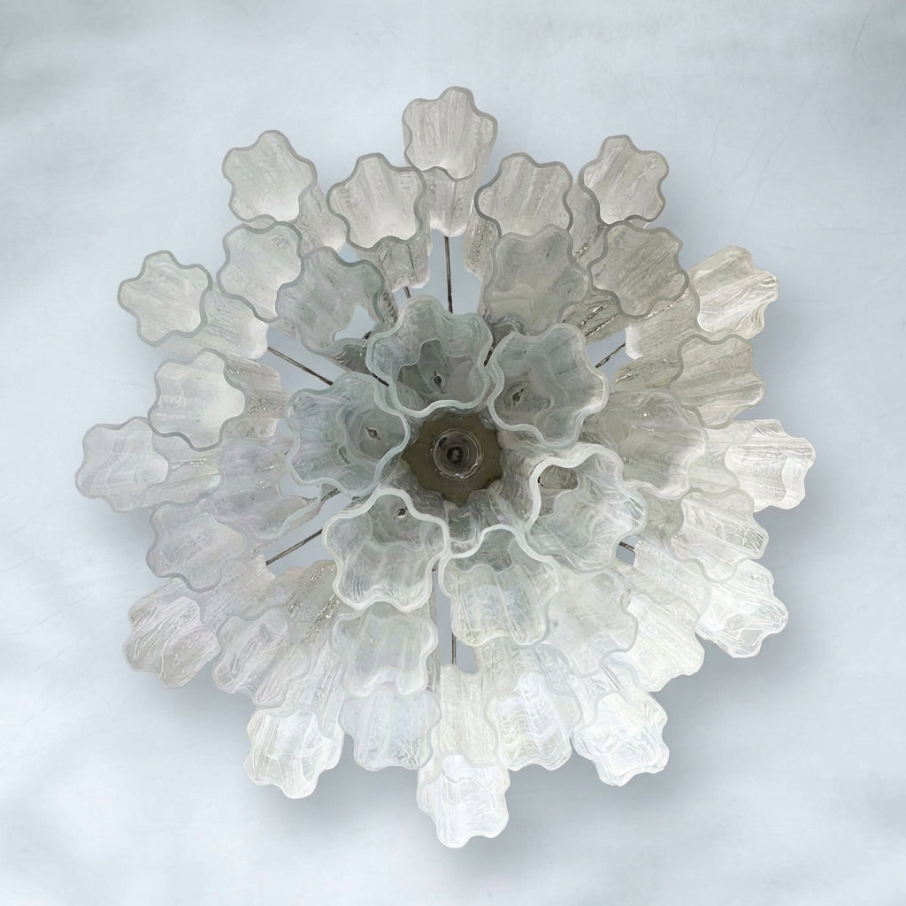 Murelli Chandelier – 36 tubes – Alabaster white