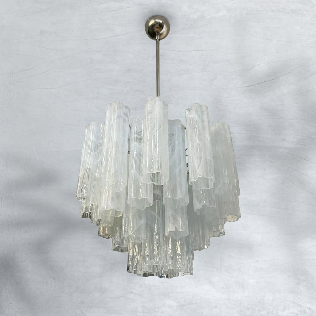 Murelli Chandelier – 36 tubes – Alabaster white