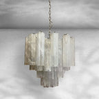 Murelli Chandelier – 36 tubes – Alabaster white