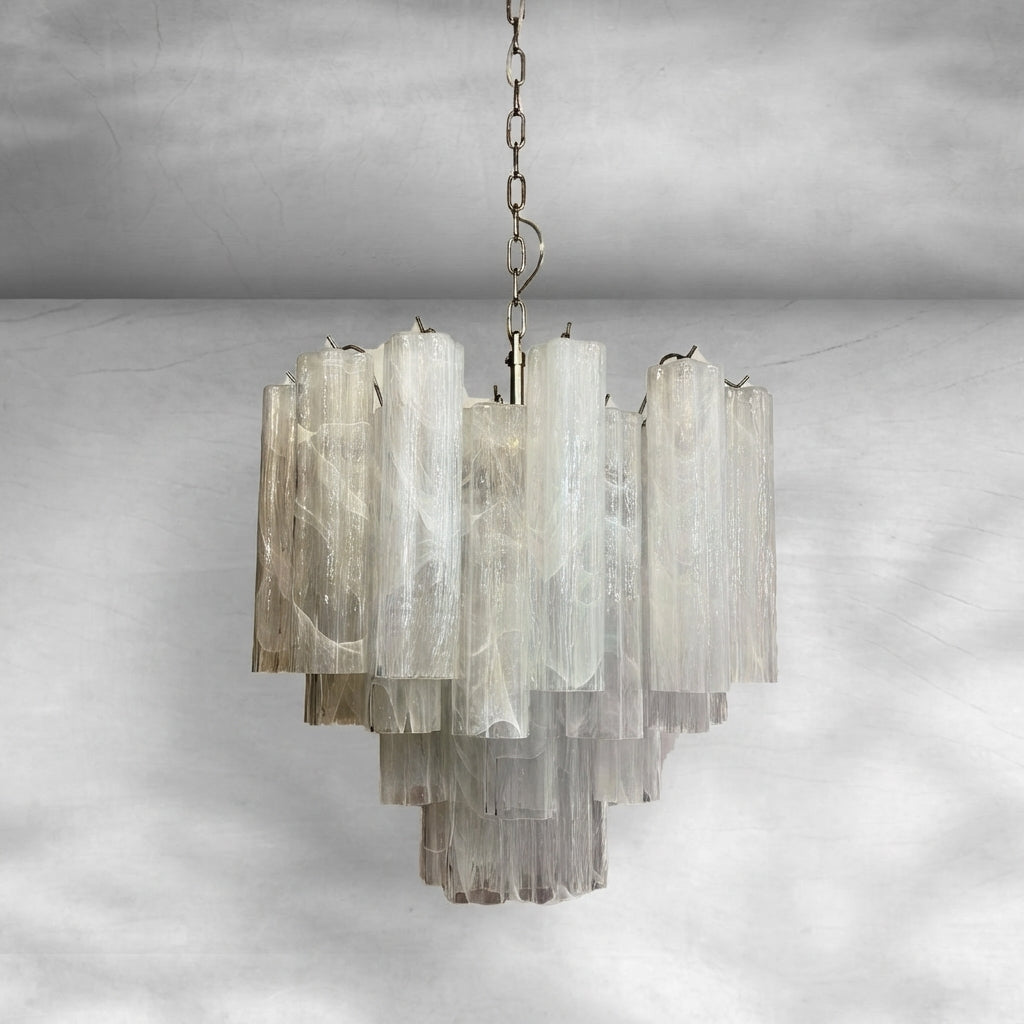 Murelli Chandelier – 36 tubes – Alabaster white