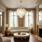 Murelli Chandelier – 36 tubes – Alabaster white
