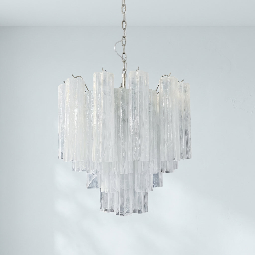 Murelli Chandelier – 36 tubes – Alabaster white