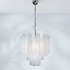 Murelli Chandelier – 36 tubes – Alabaster white