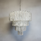Murano Chandelier – 78 tubes – Alabaster white