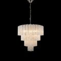 Murano Chandelier – 78 tubes –  white
